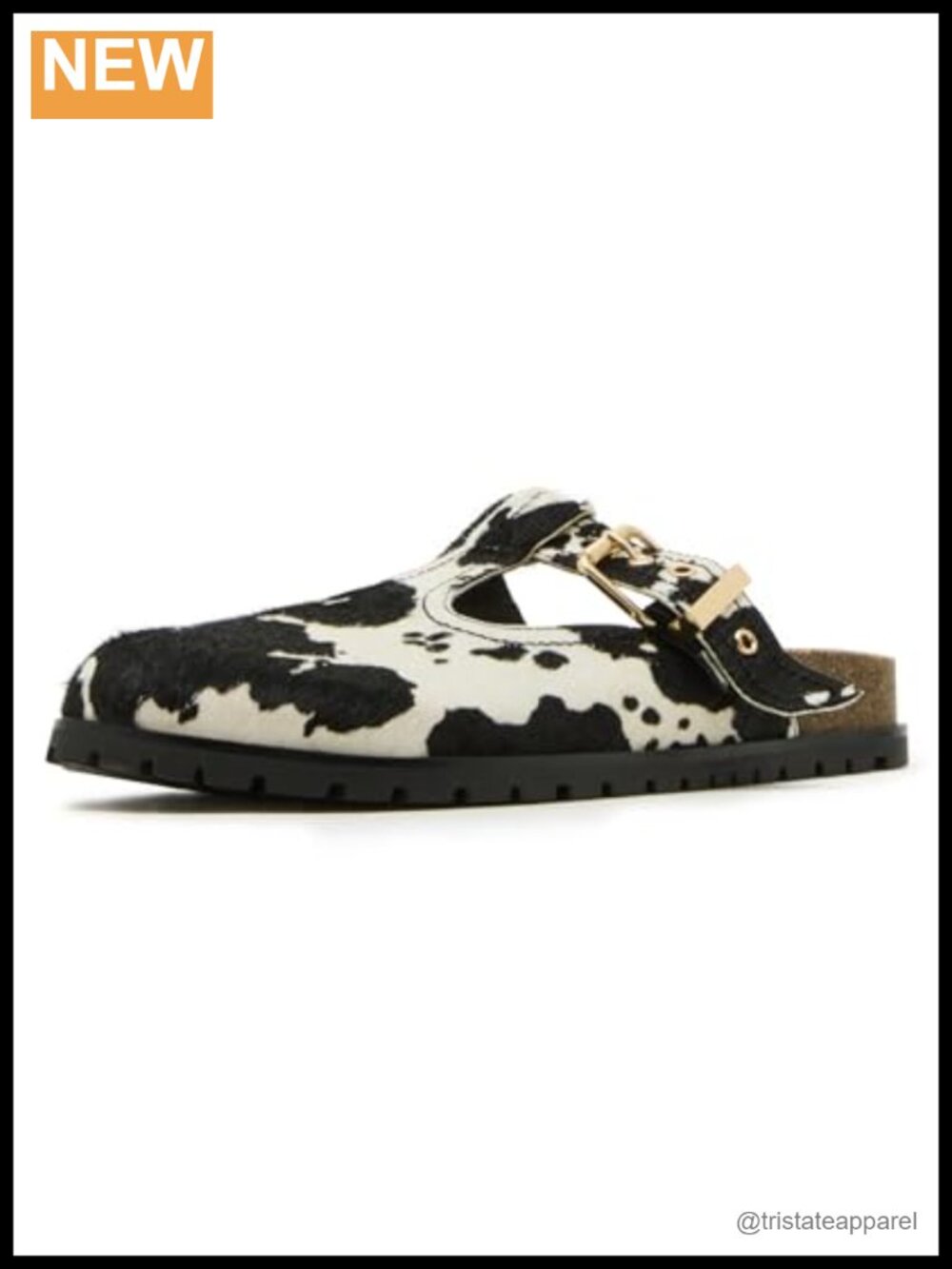 Steve Madden Atticus Slip-On Clog Faux Fur Lined Molded Footbed Casual